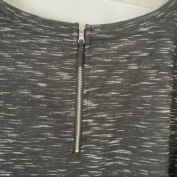 114. Merona crewneck casual tunic marbled gray sz M - Picture 7 of 9